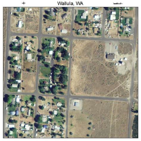 Aerial Photography Map of Wallula, WA Washington