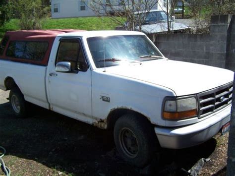 Find used 1993 Ford F150 Many New Parts W/Canopy Good Work or School Truck LOOK! in Saint Maries ...