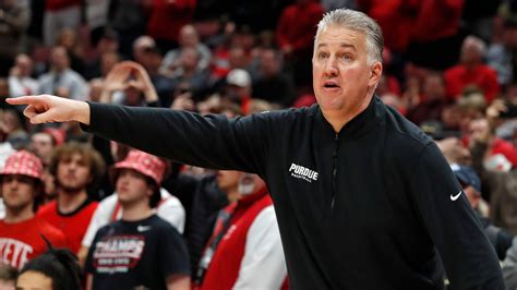 Watch Purdue coach Matt Painter after a 73-69 loss at Ohio State