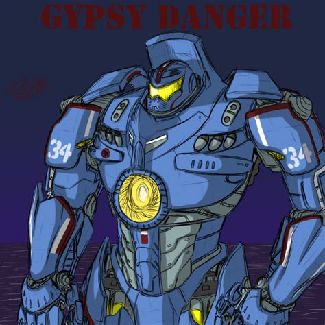 Gypsy Danger by BaikoBits on DeviantArt