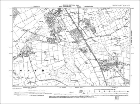 Haswell, Ludworth, Shotton colliery, old map Durham 1898: 28NW repro | eBay