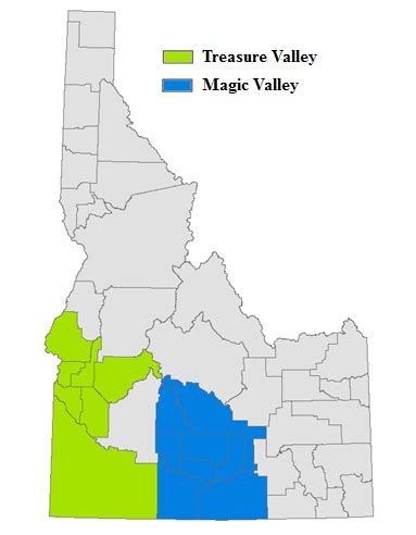 Magic Valley Idaho Map - Oconto County Plat Map