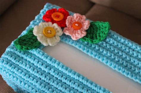 Forget-Me-Not: My Tissue Box Cover Pattern