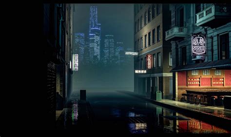 ArtStation - Alley Way