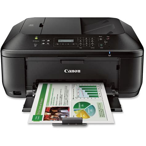 Canon, Inc Wireless AIO Printer IJ/NW 100Sht Cap 18"x15-1/2"x7" BK ...