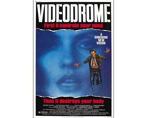 Videodrome Movie Poster Print 1983 Science Fiction One - Etsy