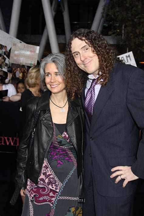 Weird Al Yankovic and wife Suzanne at the World Premiere of THE TWILIGHT SAGA: BREAKING DAWN ...