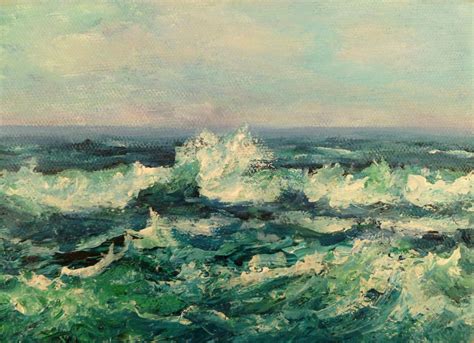 impressionist seascape waves | Seascape, Impressionist, Seascape paintings