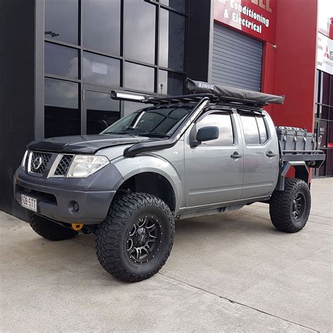 Nissan Navara D40 4" Stainless Steel Snorkel Kit