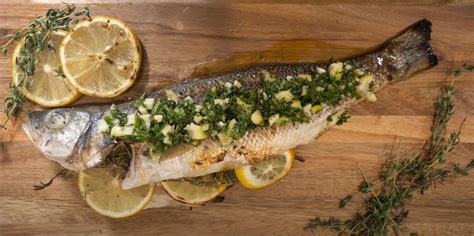 Lemon-Stuffed Grilled Branzino Recipe | Recipes.net