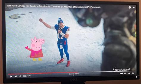 Did you see Josh Allen's commercial with Peppa Pig? Watch it here