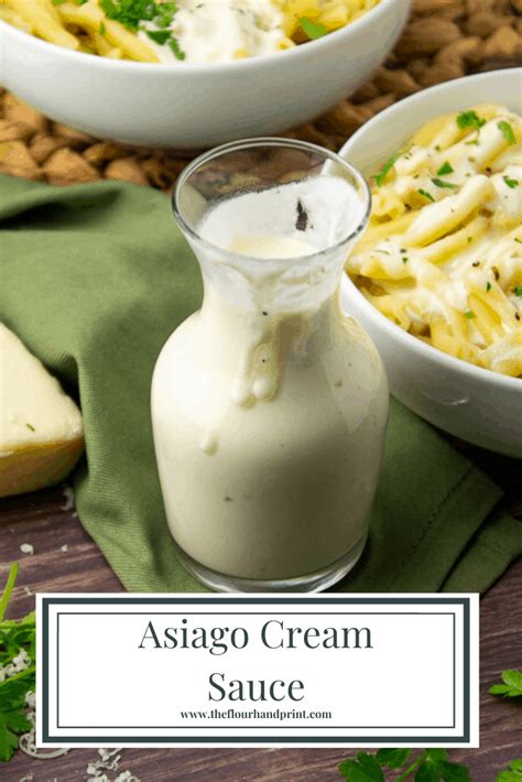 Asiago Cream Sauce - The Flour Handprint