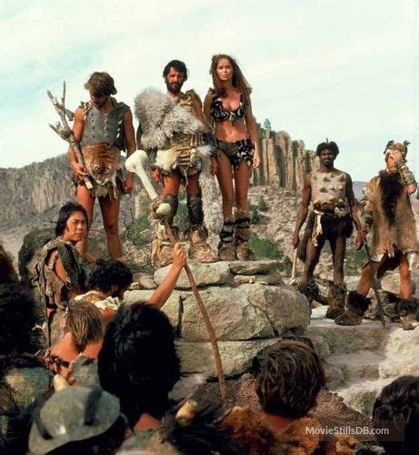 Caveman - Publicity still of Evan Kim, Dennis Quaid, Ringo Starr ...