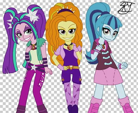 My Little Pony: Equestria Girls Ekvestrio The Dazzlings PNG, Clipart, Ani, Art, Battle Of The ...