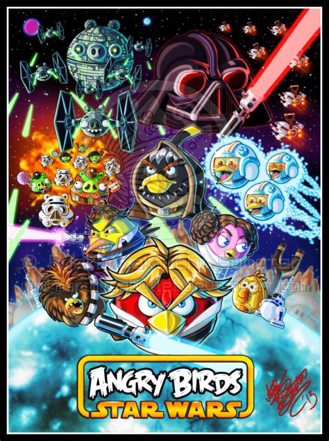 ANGRY BIRDS STAR WARS by MariposaBullet on DeviantArt