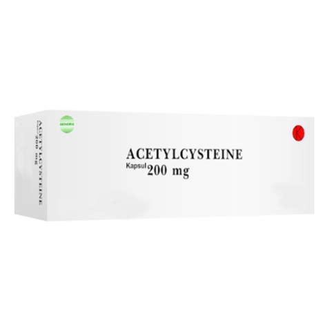 Acetylcysteine 200 Mg 10 Kapsul Nulab - Alodokter Shop