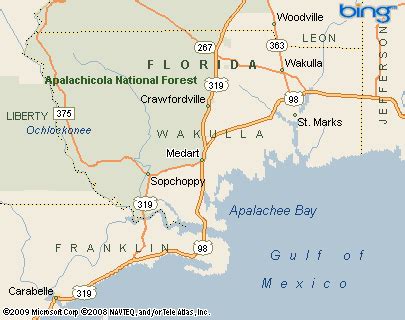 Medart, Florida Area Map & More