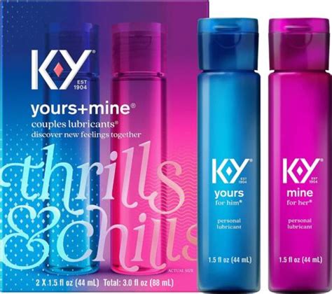 KY Jelly His And Hers Stimulate Sex-Lubricant For Him Women Couples ...