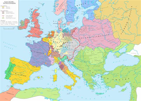 Europe (AD 1648) ~ The Peace of Westphalia by Undevicesimus on DeviantArt