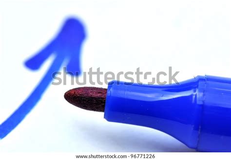 Blue Marker Drawing Diagram Isolated On Stock Photo 96771226 | Shutterstock