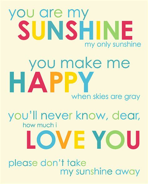 You Are My Sunshine Quotes. QuotesGram