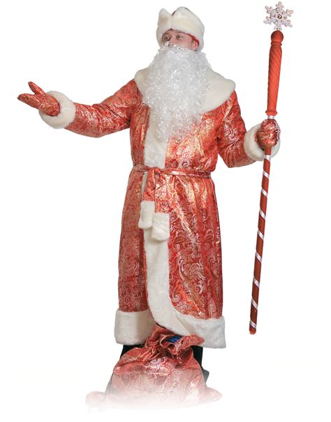 Russian Father Frost costume Red | RusClothing.com