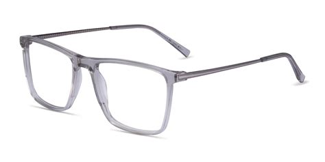 Cooper Square Clear Gray Glasses for Men | Eyebuydirect