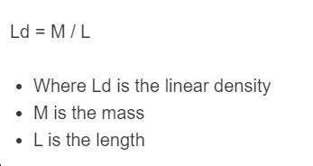 Linear Density Calculator - Calculator Academy