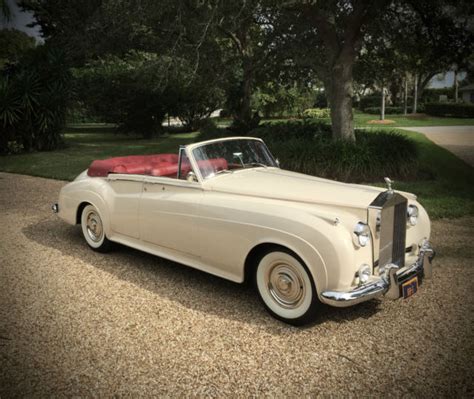 1960 ROLLS ROYCE FOUR DOOR CONVERTIBLE RARE NATIONAL AWARD WINNER JUST ...