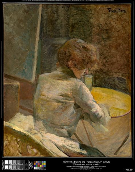 Henri de Toulouse-Lautrec - Waiting - 1955.564 - Clark Art Institute - Free Stock Illustrations ...