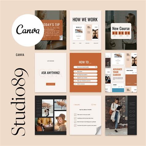 Studio89 - Canva Templates Pack for Social Media — Applet Studio