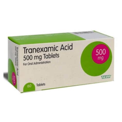 Tranexamic Acid 500mg Tablets | Treat Heavy Periods