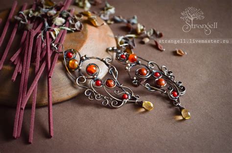 Copper earrings "Poppy Honey" | ~ My Etsy Shop ~ etsy.com/sh… | Flickr