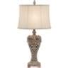 Elle Carved Antique Gold Classic Table Lamp - #3J928 | Lamps Plus