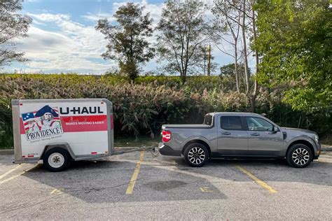 What It’s Like Towing With a 2022 Ford Maverick Hybrid | Cars.com