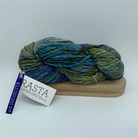 Malabrigo Rasta Yarn, Super Bulky, 100% Merino Wool, Indiecita 416