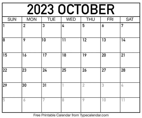 October 2023 Calendar | Roll20: Online virtual tabletop