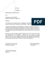 Deped Resignation Letter - Sample Resignation Letter