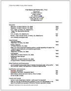 Cv Template Nih - Resume Format | Cv template, Medical resume template ...