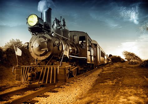 HD wallpaper: classic train wallpaper, retro, the way, photo, movement ...