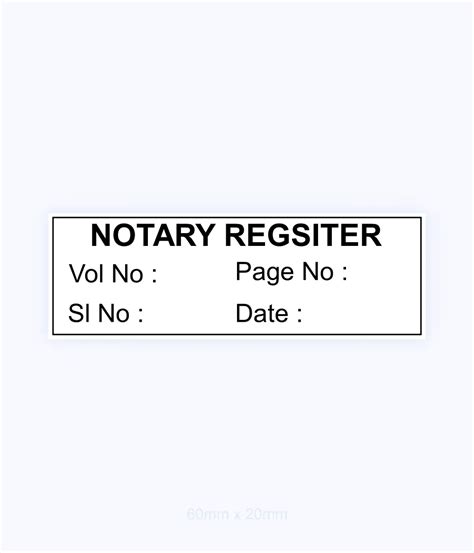 Notary Stamps - Svaink