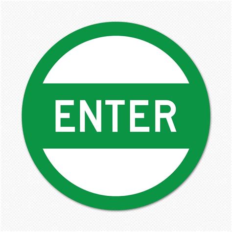 Enter Green Circle | Sticker Genius - ClipArt Best - ClipArt Best