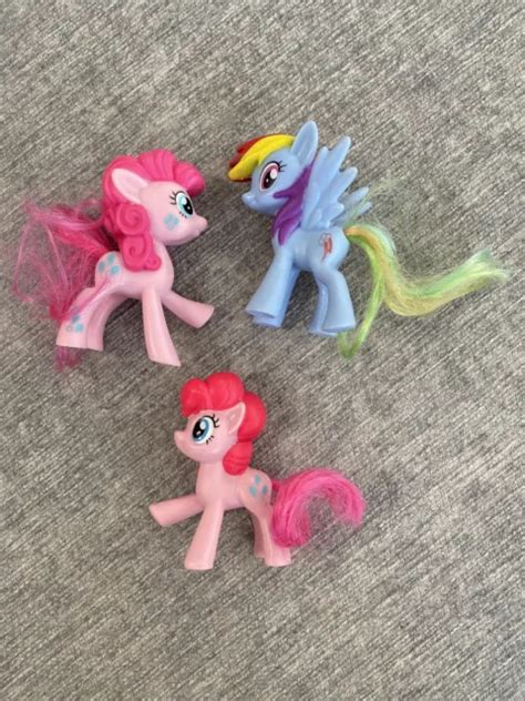 MY LITTLE PONY Friendship Is Magic PINKIE PIE Figure, McDonald's Rainbow Dash $5.00 - PicClick