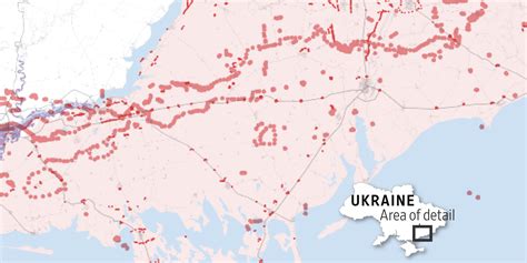 Ukraine’s Counteroffensive in Maps and Charts - WSJ