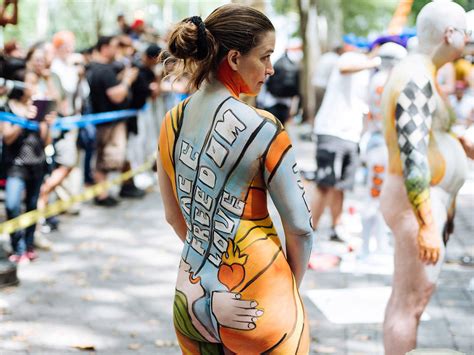 See stunning photos from NYC Bodypainting Day