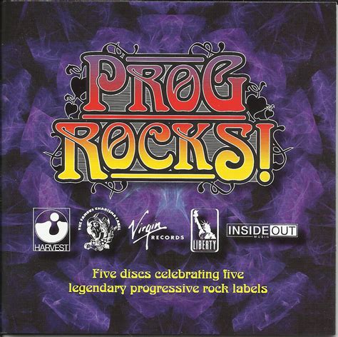 Prog Rocks! - Celebrating Five Legendary Rock Labels (CD 1-5 - 2013) | 60's-70's ROCK