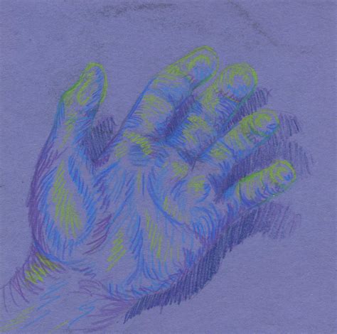 Blue Analogous Hand by Geezerkid on DeviantArt