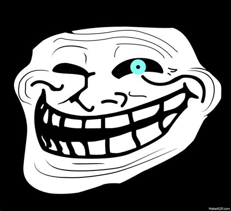 Sans Troll Face on Make a GIF