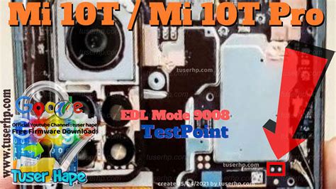 Xiaomi Mi 10T / 10T Pro Test Point | EDL Mode 9008 | ISP EMMC PinOUT