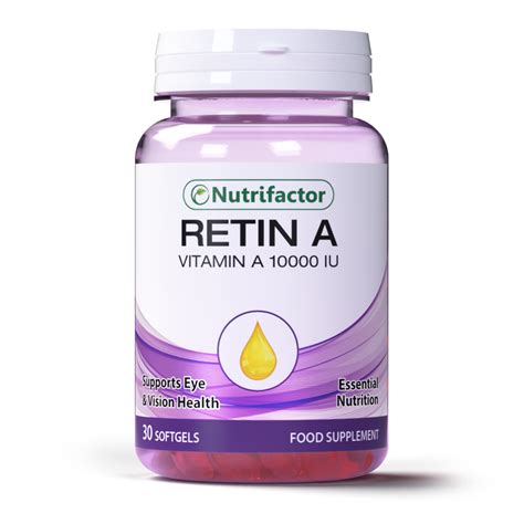 Retin A | Vitamin A Softgels for Eye Health in Pakistan | Nutrifactor